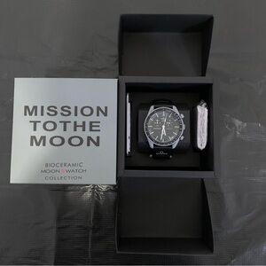 Swatch X Omega Moonswatch Mission To Moon Watch